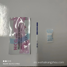 Kit de franja de autoevaluación de un paso HCG HCG